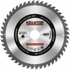 Kreator Zāģripa kokam Kreator D210x30x2.2 mm, 48T, KRT020421 - gab