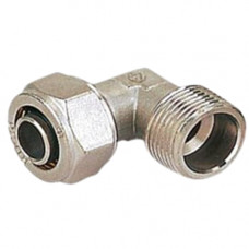 GTN Niķelēts līkums GTN 3/4M, D20mm, 90°, PEX caurulēm - gab