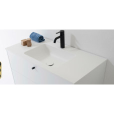 Balteco izlietne Vida, 800x465 mm, balta Gelcast