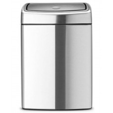 Brabantia atkritumu tvertne Touch Bin,10l, matt steel FPP