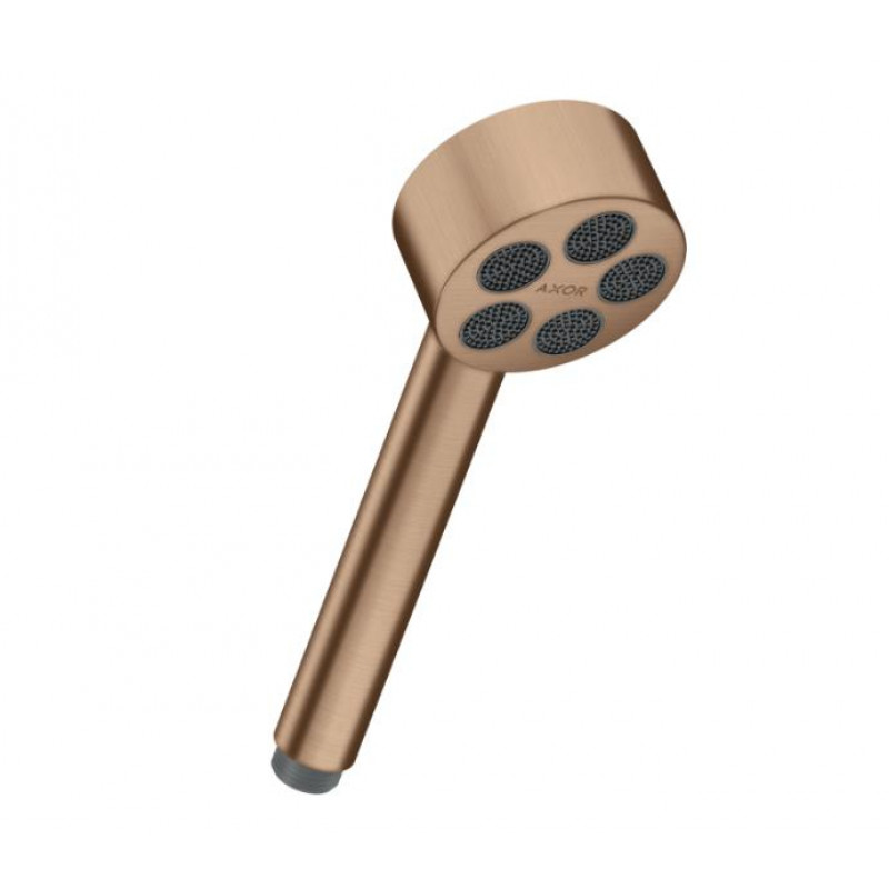 Hansgrohe rokas duša Axor One 75 1jet EcoSmart, brushed red gold