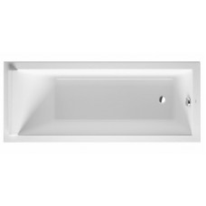 Duravit vanna Starck, 1700x900 mm, iebūvējama vai ar paneļiem, balta akrila
