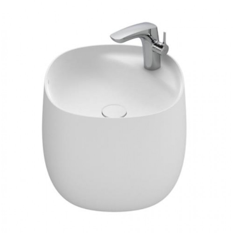 Roca izlietne Beyond, 460x470 mm, h=380 mm, matt white Fineceramic®