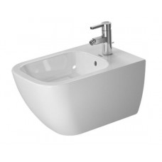 Duravit bidē Happy D.2, stiprināms pie sienas, 355x540 mm, Durafix, anthracite matt