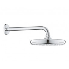 Grohe dušas galva ar turētāju Tempesta 210 I, L=286 mm, no sienas, hroms