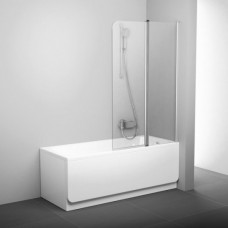 Ravak vannas siena CVS2, 990 mm, h=1500, kreisā puse, spīdīgs/caurspīdīgs stikls