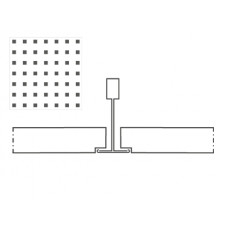 Knauf Danoline Plaza akustiskie, ģipša, piekaramie griesti 12.5x600x600mm, A+, S15, U3