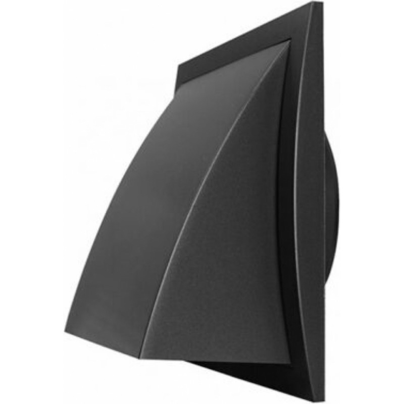 Europlast reste plastmasas, 190x190mm, Ø150mm, arēja, ar pretvārstu, antracīts