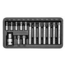 Yato Uzgaļu komplekts TORX 30+75mm ar pāreju 1/2