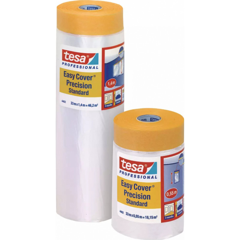 Tesa Krāsotāju plēve Tesa Professional 4402 Precision Standard 33x1.4m - gab