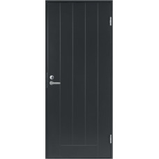 Swedoor Ārdurvis Swedoor Basic B0010 komplekts, pelēkas, labās, 100x210 cm - kmpl