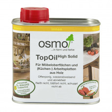 Osmo Vaska eļļa mēbelēm OSMO TopOil Bezkrāsaina matēta 3058, 0.125L - gab