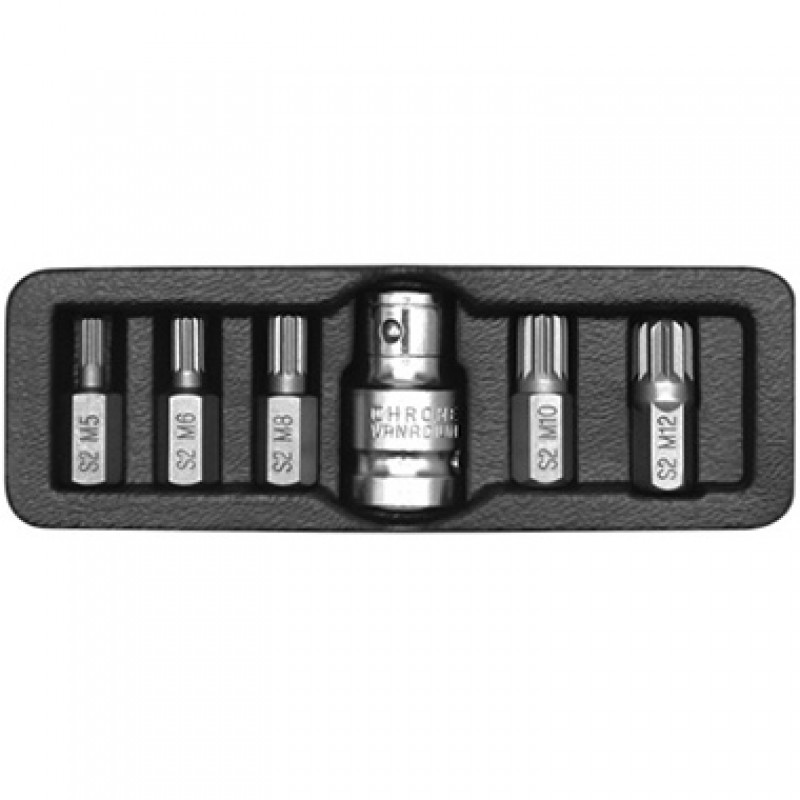 Yato Uzgaļu komplekts Yato Spline, 30mm ar pāreju 1/2