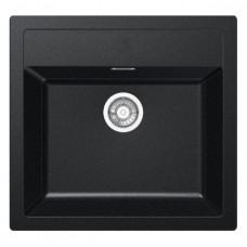 Franke Virtuves izlietne Franke Sirius SID 610 Tectonite Carbon, 56x53 cm - gab