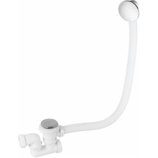 Wirquin Vannas sifons Wirquin Quick Clac, d=40 mm, plastmasa, balts/hroms - gab.