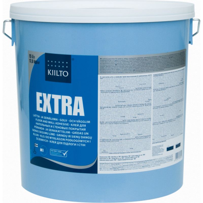 Kiilto Grīdas un sienas līme Kiilto Extra, 10L - gab