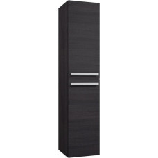 Raguvos Baldai augstais skapis Serena, 350x350 mm, h=1600 mm, 2D, black oak
