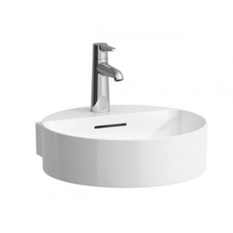 Laufen izlietne Val, 400x425 mm, balta SaphirKeramik