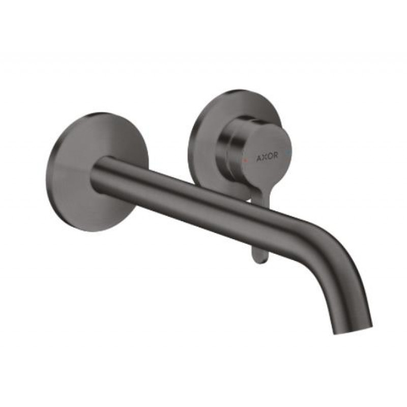 Hansgrohe iebūvējamā izlietnes maisītāja Axor One virsapmetuma daļa, 2 caurumu, iztece 220 mm, no sienas, brus