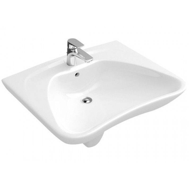 Villeroy & Boch izlietne ViCare, 600x490 mm, balta