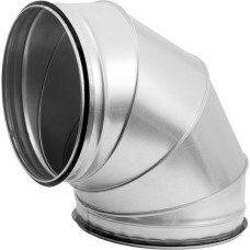 Europlast līkums metāla, 90°- Ø250mm ar gumijām