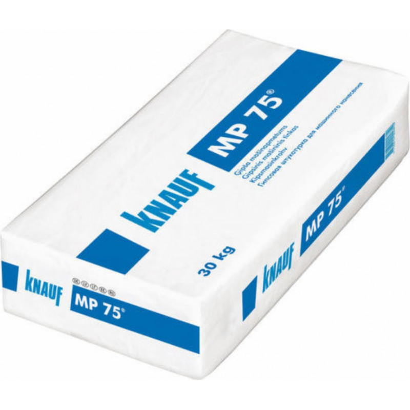 Knauf MP 75 Ģipša apmetums (mašīnapmetums), 30kg