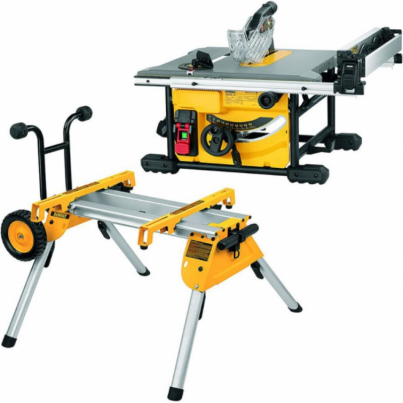 Dewalt Stacionārais ripzāģis ar darba galdu 1850W, 210mm, DWE7485RS-QS