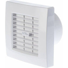 Europlast elektroventilators EXTRA, Ø120mm ar žalūzijām, taimeri