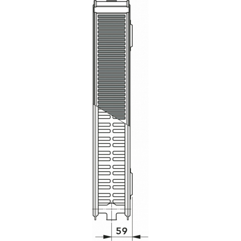 Vogel&Amp;Noot Radiators kompakt Tips 22 H900/L3000 - gab.