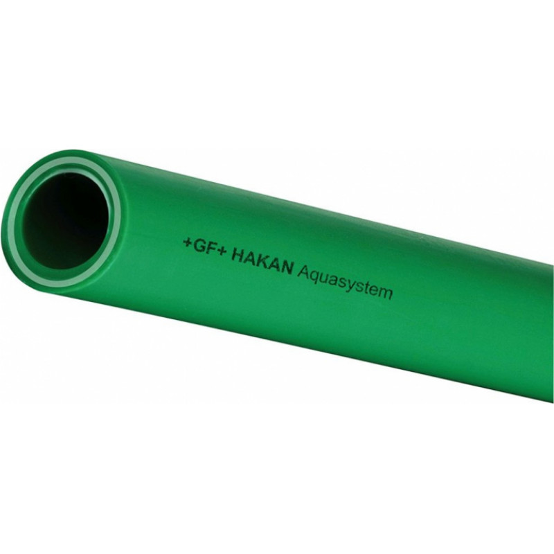 Kan-Therm PPR caurule ar šķiedru D20x2.8mm PN20, zaļa - m