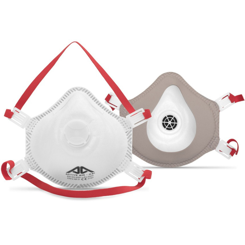 Active Gear Respirātors ar vārstu, Active air R31 FFP3 ACTIVE GEAR