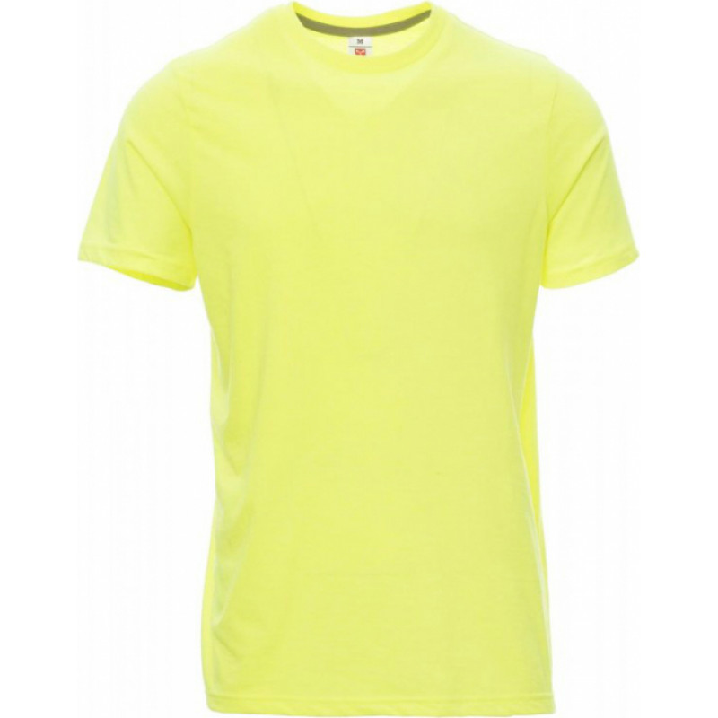 Payper T-krekls ar īsām piedurknēm Payper SUNSET FLUO, Fluo Yellow, S - gab.