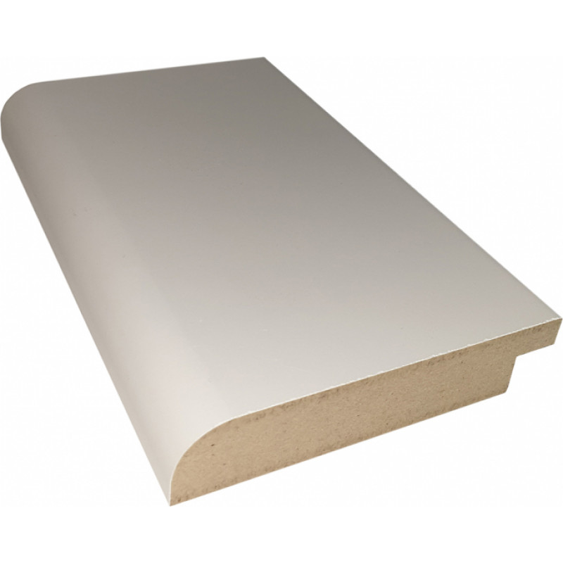 Cits MDF grīdlīste ar vada kanālu K7, 18x90x2070 mm - gb