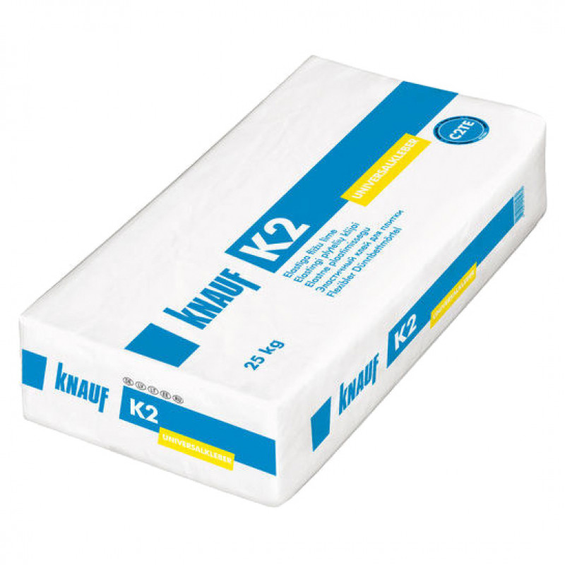 Knauf Flīžu līme ar paaugstināto saķeri KNAUF K2 25KG - gab
