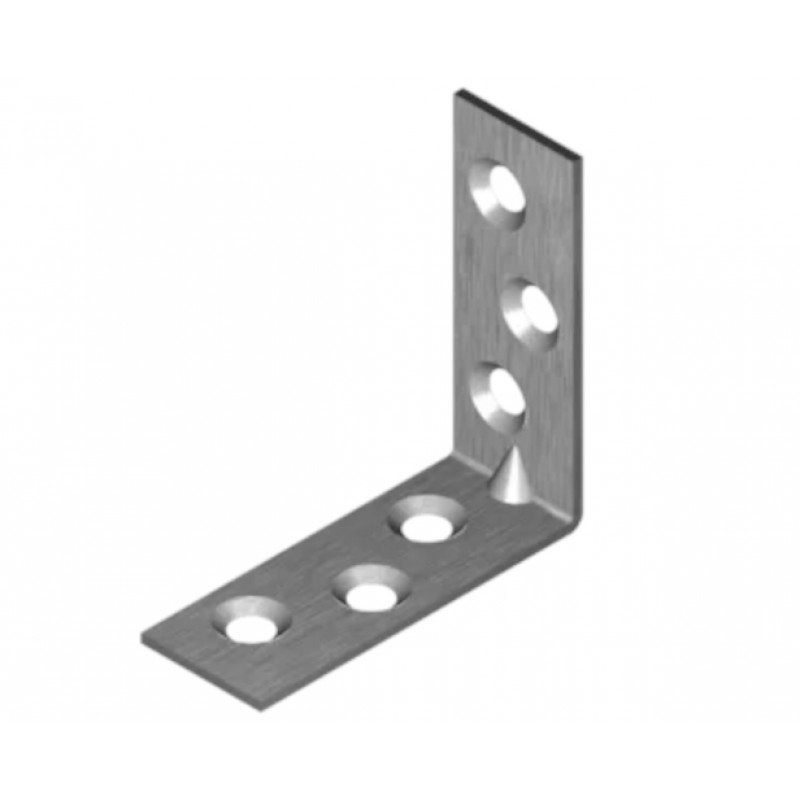 Arras Lenķis ar ribu Arras 72502, 2mm, 40x40x15mm - gab