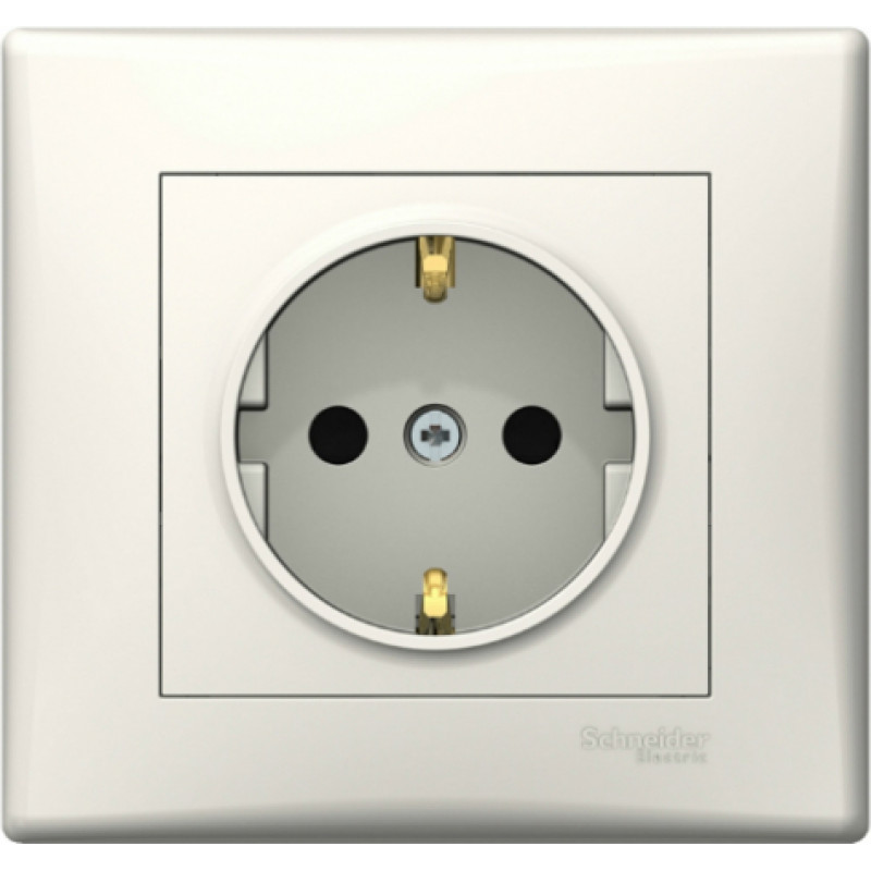 Schneider Kontaktligzda SCHNEIDER Sedna SDN3000223, vienvietīga, bēša - gab