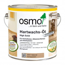 Osmo Cietā vaska eļļa Osmo Hartwachs-Ol Natural Caurspīdīga 3041, 2.5L - gab