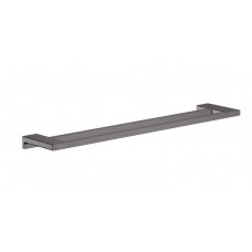 Hansgrohe dvieļu stienis AddStoris, dubultais 648 mm, brushed black chrome
