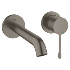 Grohe iebūvējamā izlietnes maisītāja Essence virsapmetuma daļa, 2 caurumu, iztece 183 mm, no sienas, brush