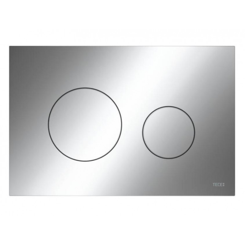 Tece taustiņš TECEloop duo, 220x150 mm, hroms