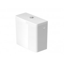 Duravit skalojamā kaste D-Neo, pievads no sāniem, 6/3 l, balta
