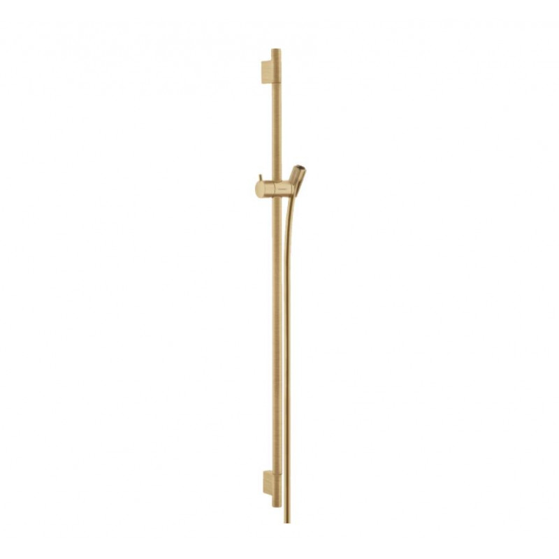 Hansgrohe dušas stienis Unica`S Puro 900 ar vadu Isiflex 1600 mm, brushed bronze