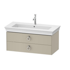 Duravit izlietnes skapītis White Tulip, 984x458 mm, h=410 mm, 2A, taupe high gloss