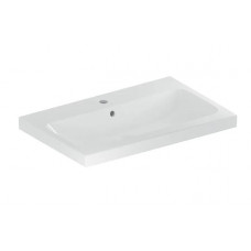 Geberit izlietne iCon Light 750x480mm, ar maisītāja caurumu, balta
