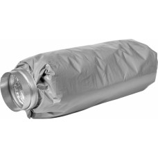 Europlast lokanais trokšņu slāpētājs, Ø100mm-0.6m, izolācija 50mm, ārējās uzmavas