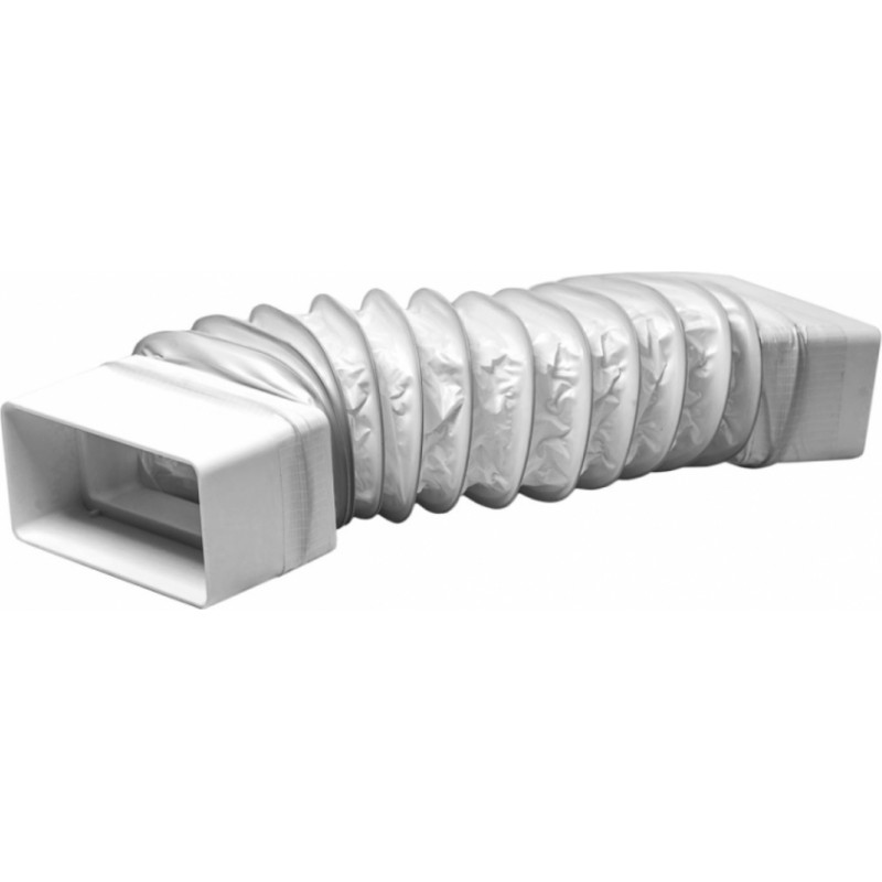 Europlast plakano kanālu mīkstais savienojums, 110x55mm, 0.5m