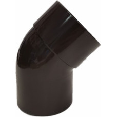 Scala PVC Notekcaurules līkums 80 mm 67°, brūns