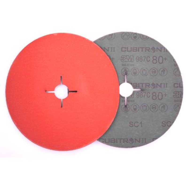 3M 987C Cubitron II škiedras disks Ø 125 x 22 P80 - gab.