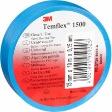 3M Temflex izolācijas lente 19mm zila 19mmx20mx0,15mm - gab.