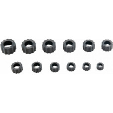 Kstools 12 daļu sabojātu uzgriežņu izskrūvēšanas komplekts KS TOOLS